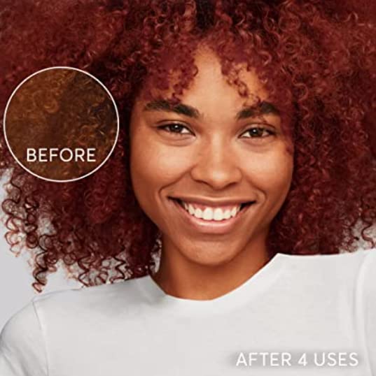 Madison Reed Color Therapy, Rubino, Color Depositing Hair Mask & Deep Conditioning Treatment, Intensely Hydrating, Refreshes Color & Tone, Keratin & Argan Oil, 4 Fl Oz (118 mL)