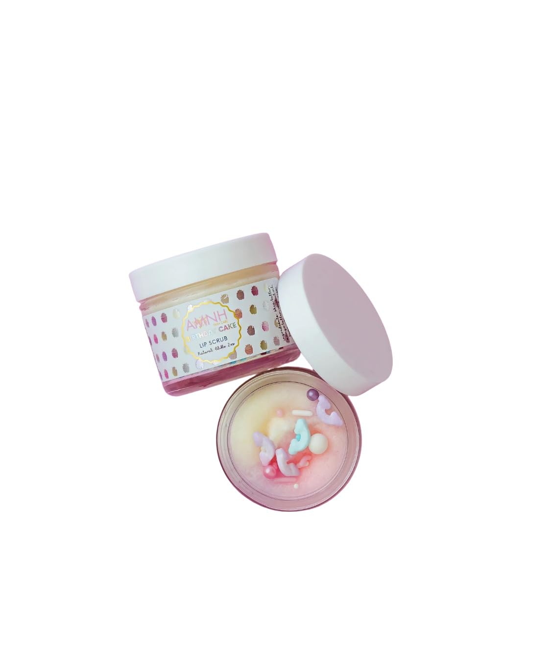 Edible Birthday Cake Lip Scrub, 2oz