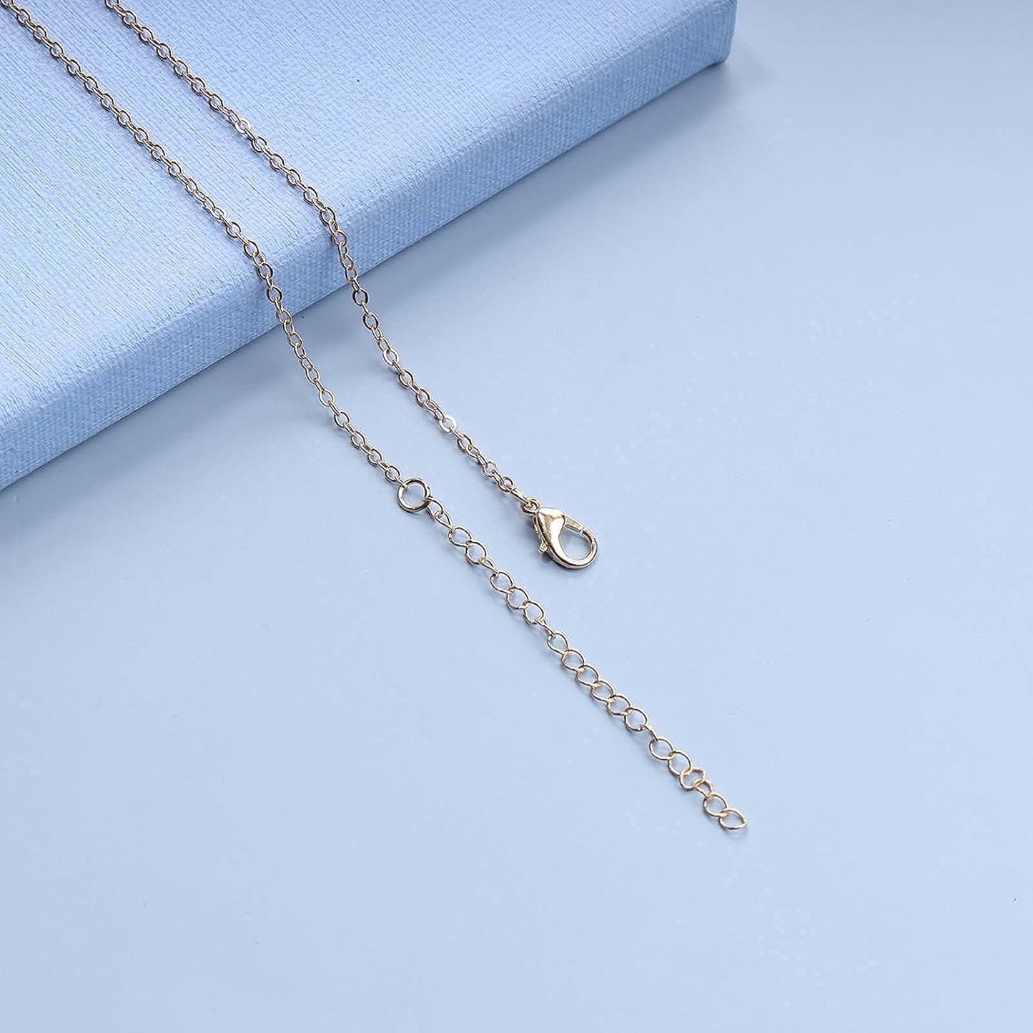 Tiny Rhinestone Pendant Necklace Gold Diamond Choker Necklace Solitaire Diamond Necklace Floating Crystal Necklace Chain Bridesmaid Gifts for Women and Girls