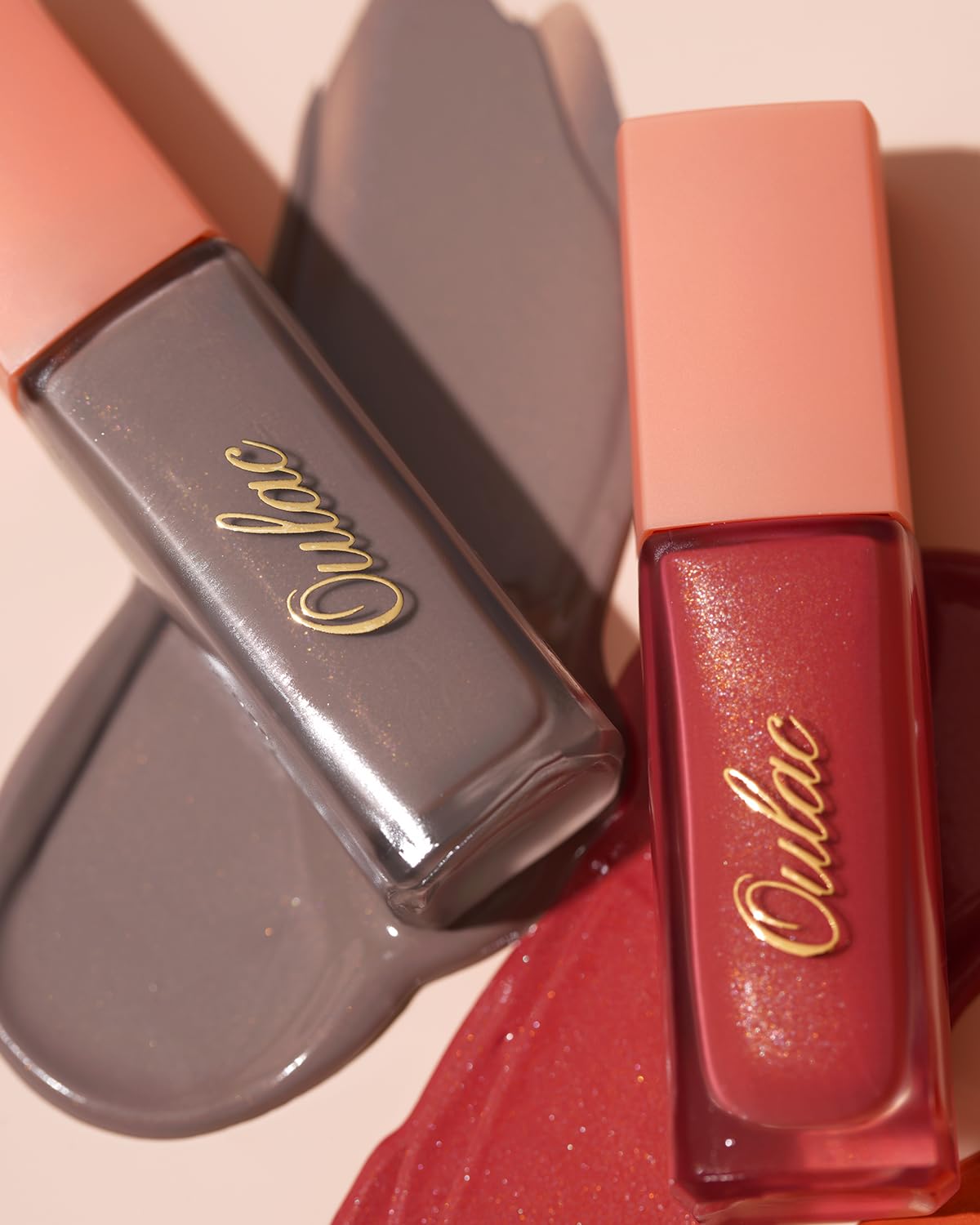 Oulac Matte Eyeshadow Red Liquid Eyeshadow Liquid Eyeliner| Available in 32 Colors Shimmer&Metallic&Matte Eyeshadows|One-Swipe Coverage Long Lasting & Blendable Eye Makeup, Vegan & Cruelty-Free SA07