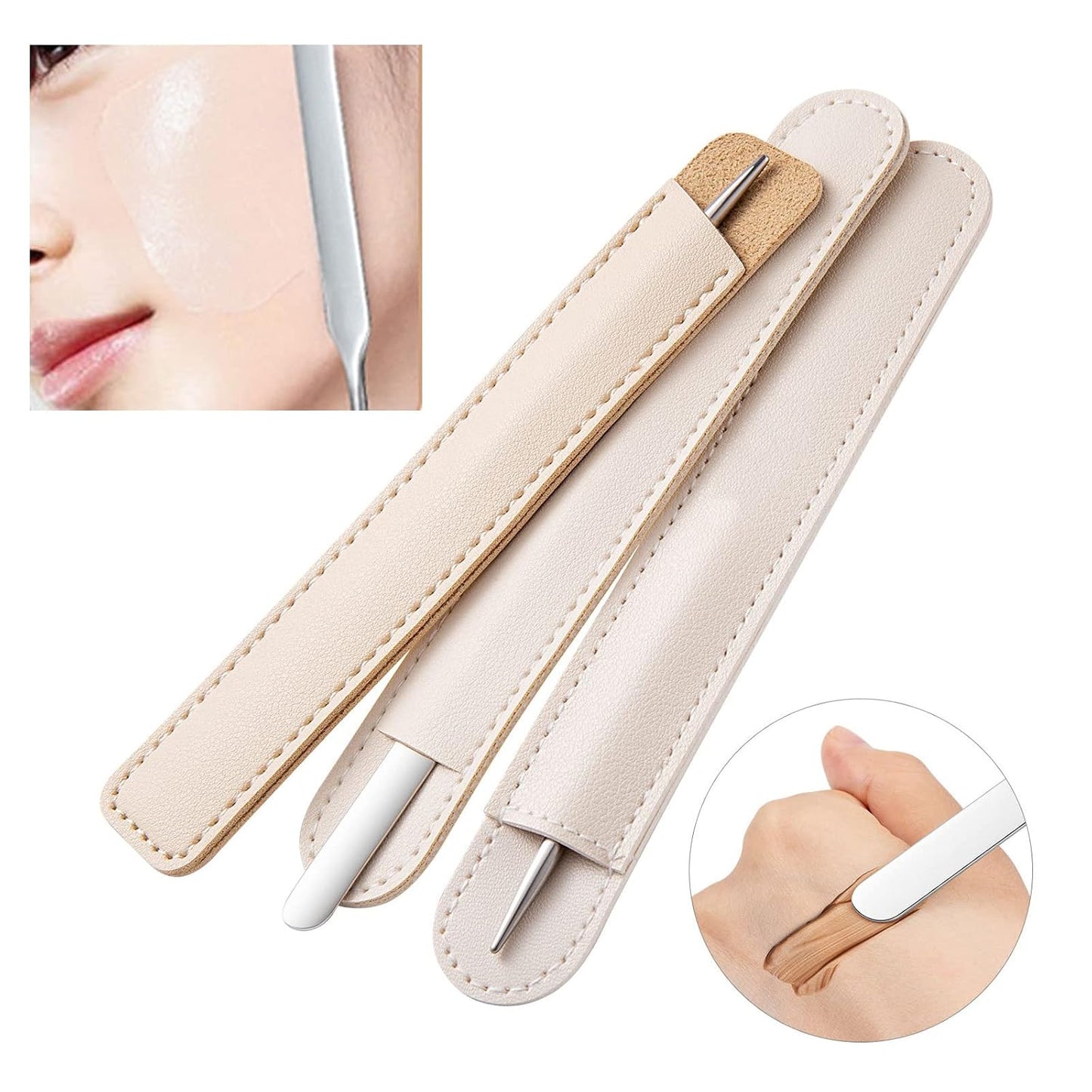 Makeup Spatula Korean,Foundation Spatula, Picasso Makeup Spatula, Korean Makeup Spatula, Picasso Spatula Makeup Korean Foundation Spatula Korean, Korean Spatula Makeup, Picasso Spatula Makeup (A)
