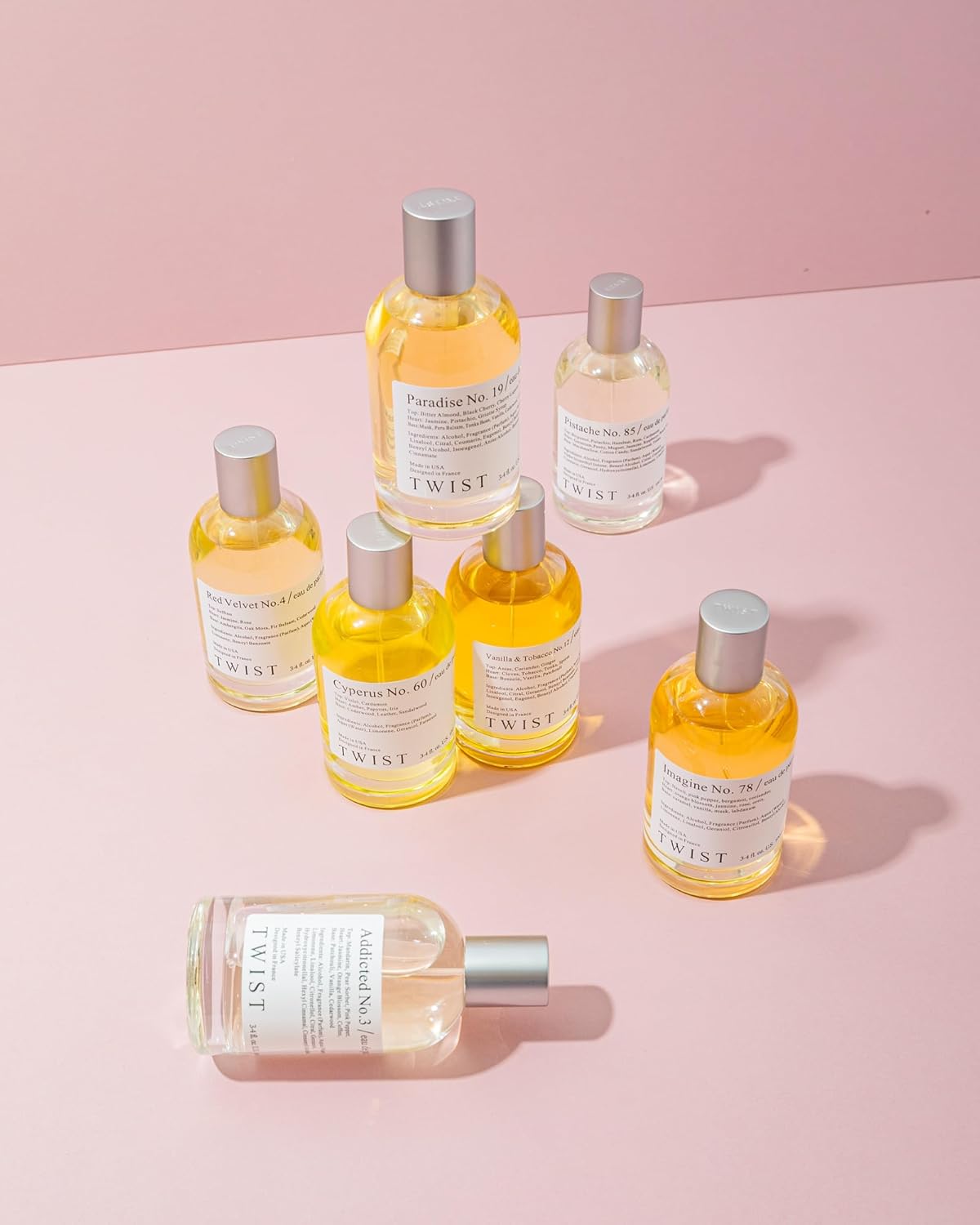 Twist Silken No. 93 Inspired by Perfume D. Marly's Valaya, Long Lasting Perfume For Women, Paraben Free, Vegan, Clean Ingredients, Fragrance - Spray 100 ml | 3.4 fl. oz.