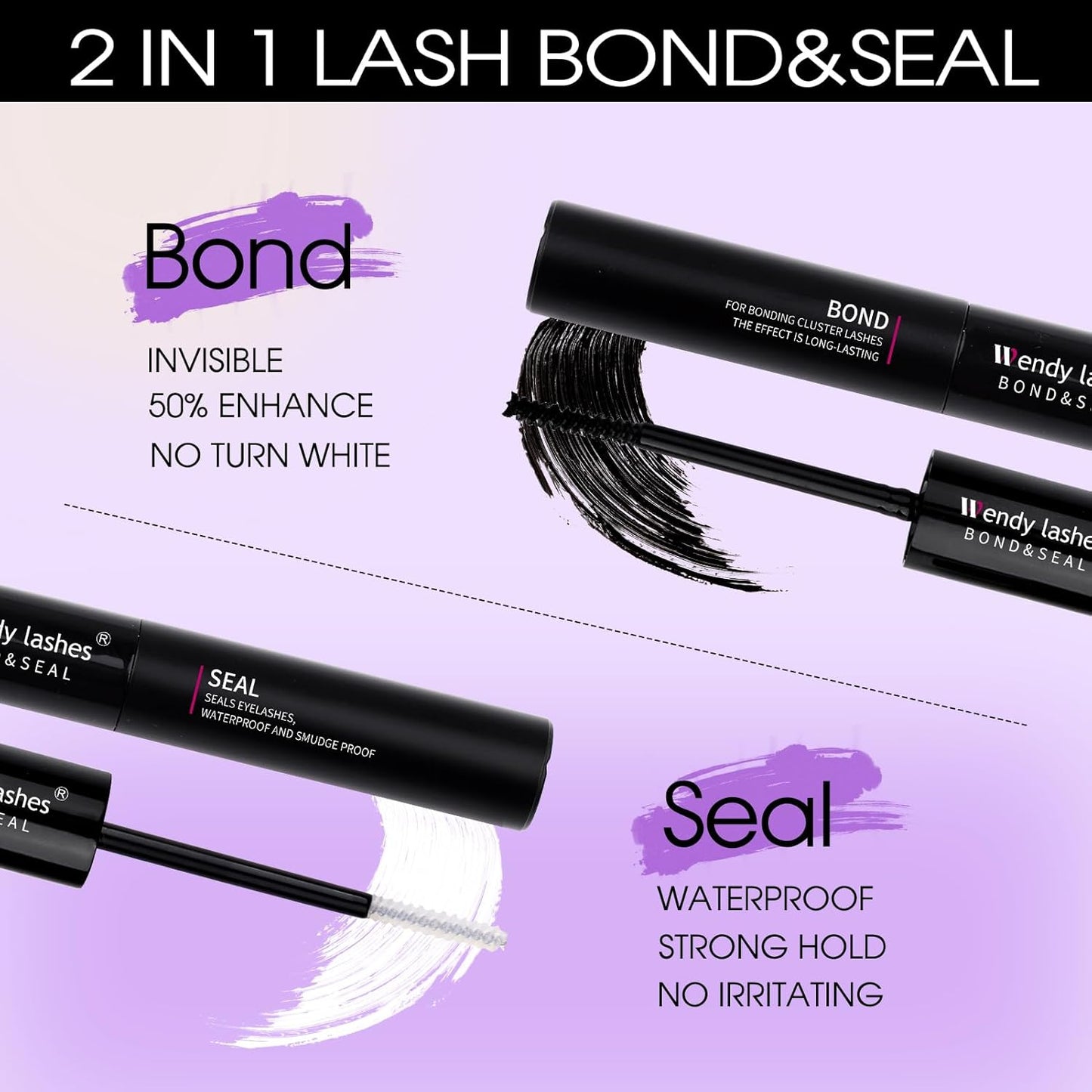 Lash Clusters Kit for Using at Home: Ultra-light, DIY, Natural, Fluffy, Wispy, Waterproof, Anime, Manga, Cat Eye, C Curl, 16-20mm, 100P+200P, Wendy, RT318