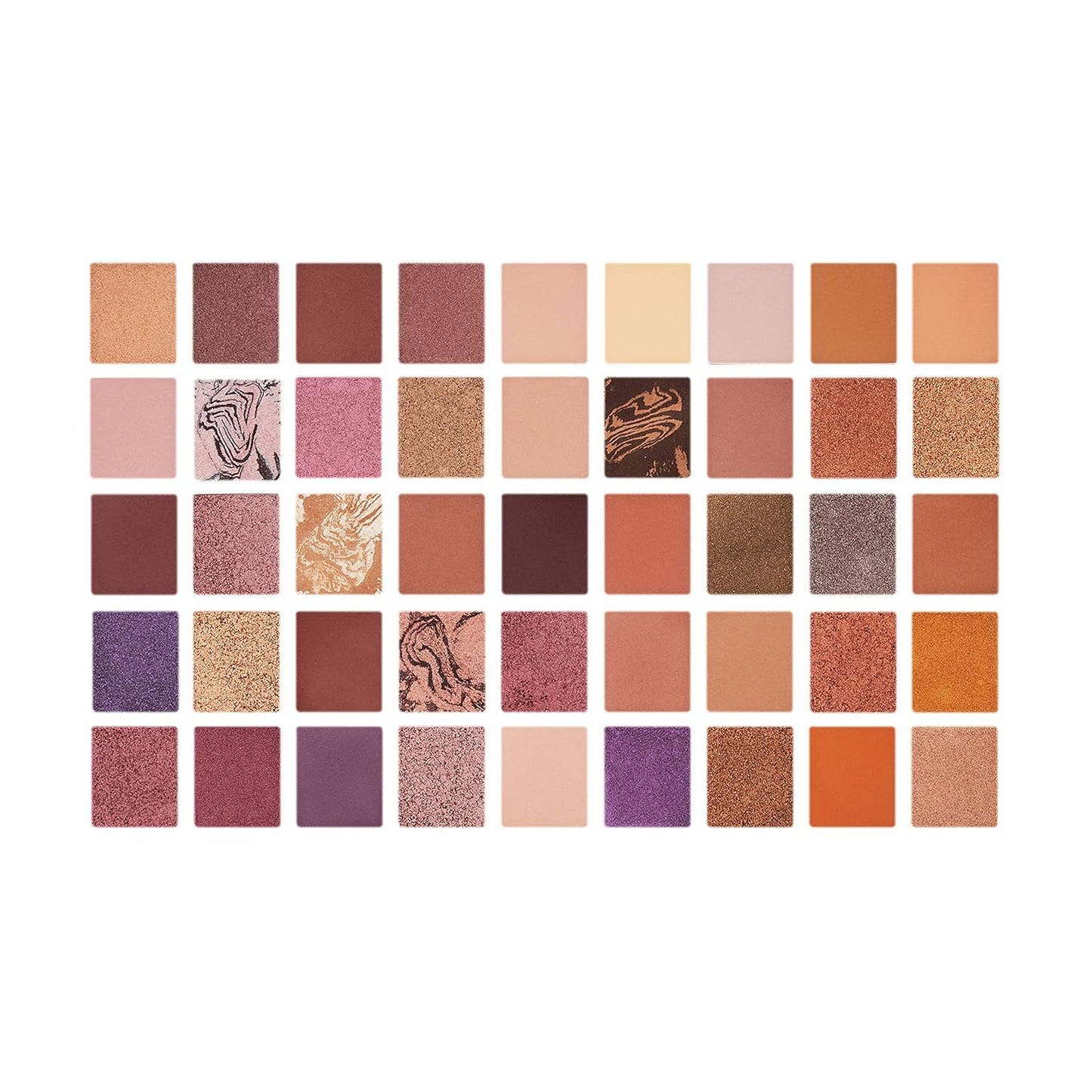 Makeup Revolution, Maxi Reloaded, Infinite Bronze, Eyeshadow Palette, 45 Shades, 60.8g