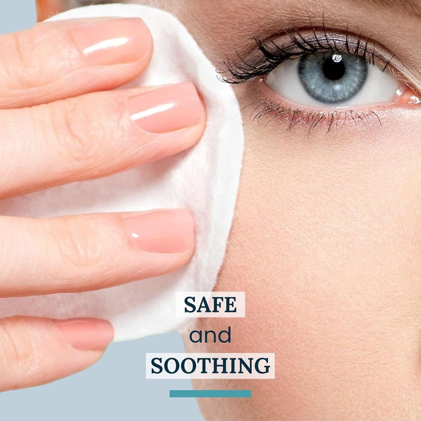 NOVEHA 60PCs Tea Tree Oil Eyelid & Lash Wipes | With Hyaluronic Acid, Green Tea & Chamomile For Blepharitis, Itchy & Stye Eyes, Individually Wrapped, Natural Eyelash Makeup Remover & Daily Cleanser