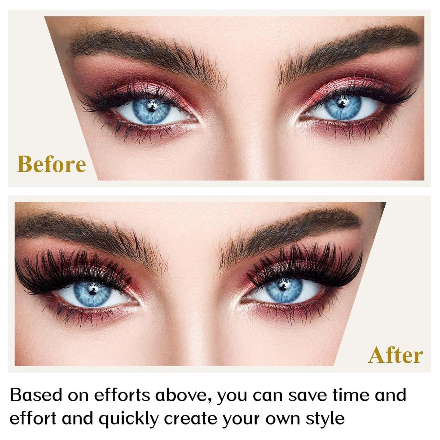 Lash Clusters B05 D Curl 12 mm DIY Eyelash Extensions 72 Clusters Lashes B&Qaugen Fluffy Individual Lashes Eyelash Clusters Extensions Individual Lashes Cluster DIY at Home (B05,12 mm)