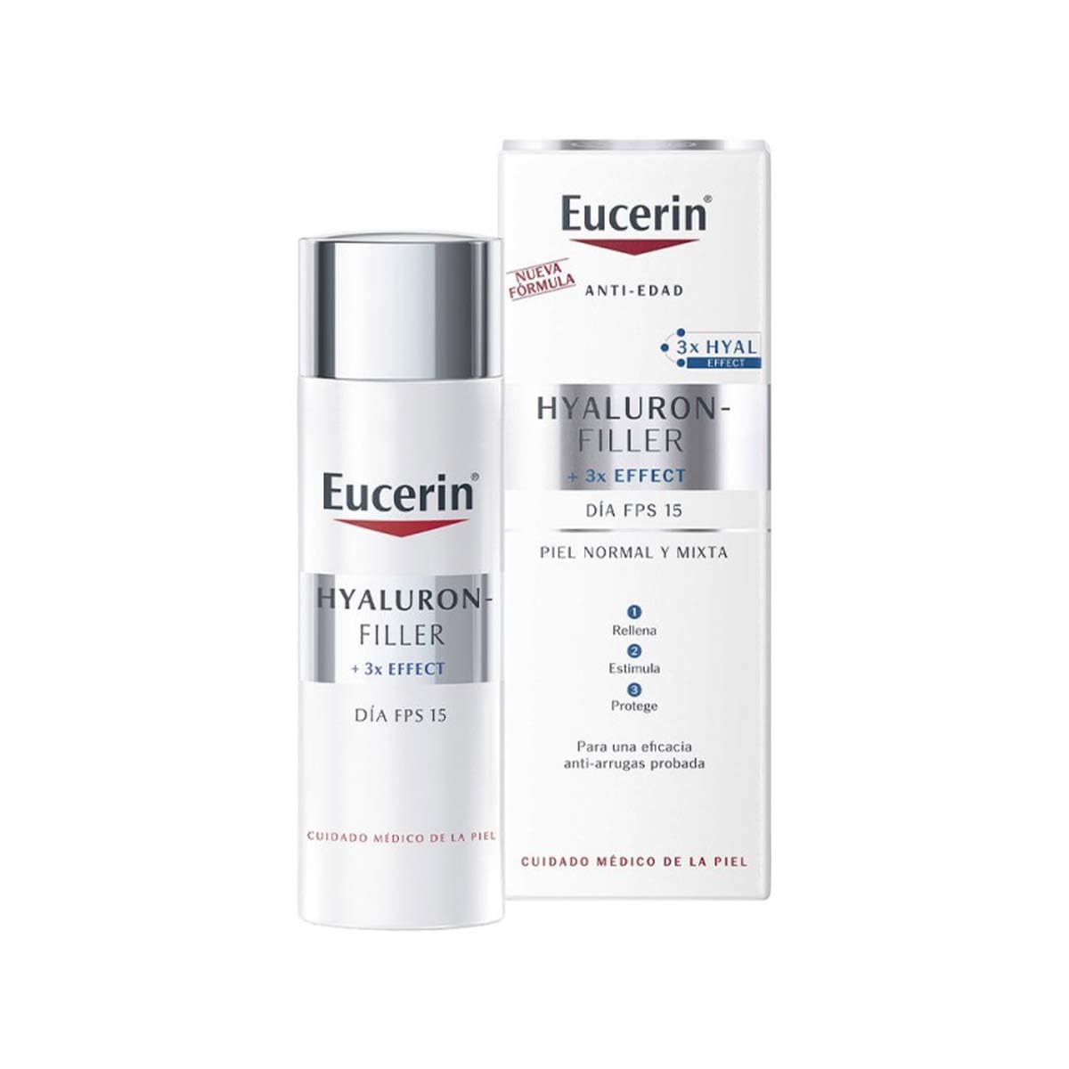 Eucerin Hyaluron-Filler 3x Effect Day Cream Normal Skin SPF15 50ml