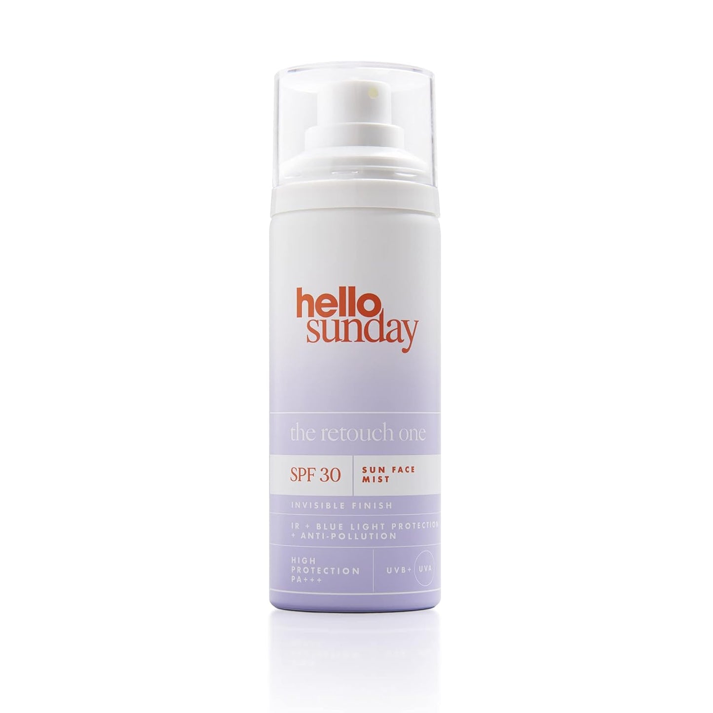 The Retouch One Sun Face Mist SPF 30 Pa Plus by Hello Sunday for Women - 2.54 oz Mist