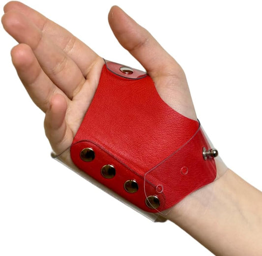 Makeup Glove Palette for Artwork|Stylish Glove for Makeup Artists|Made of Natural Leather and Certified Hypoallergenic Vinyl