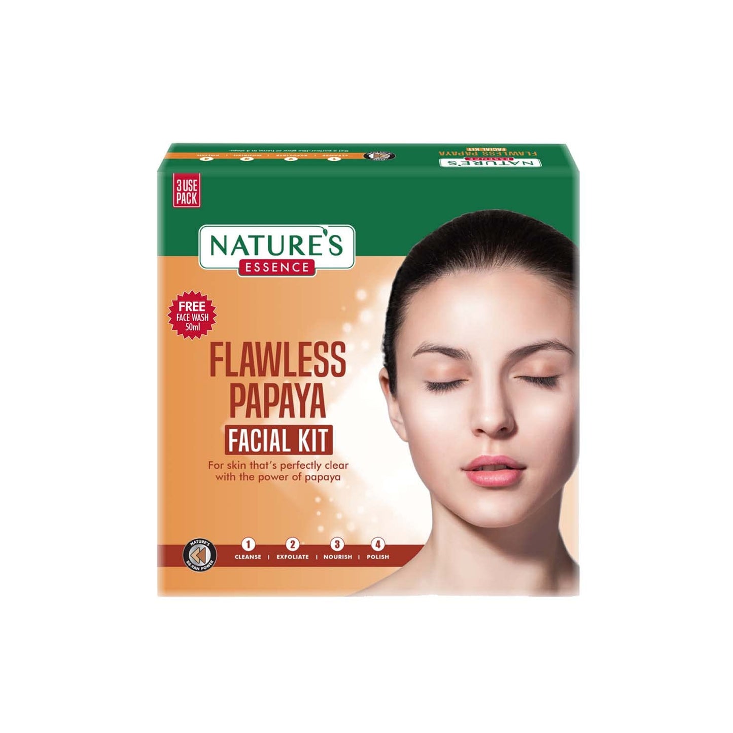 Nature's Essence Flawless Papaya Facial Kit