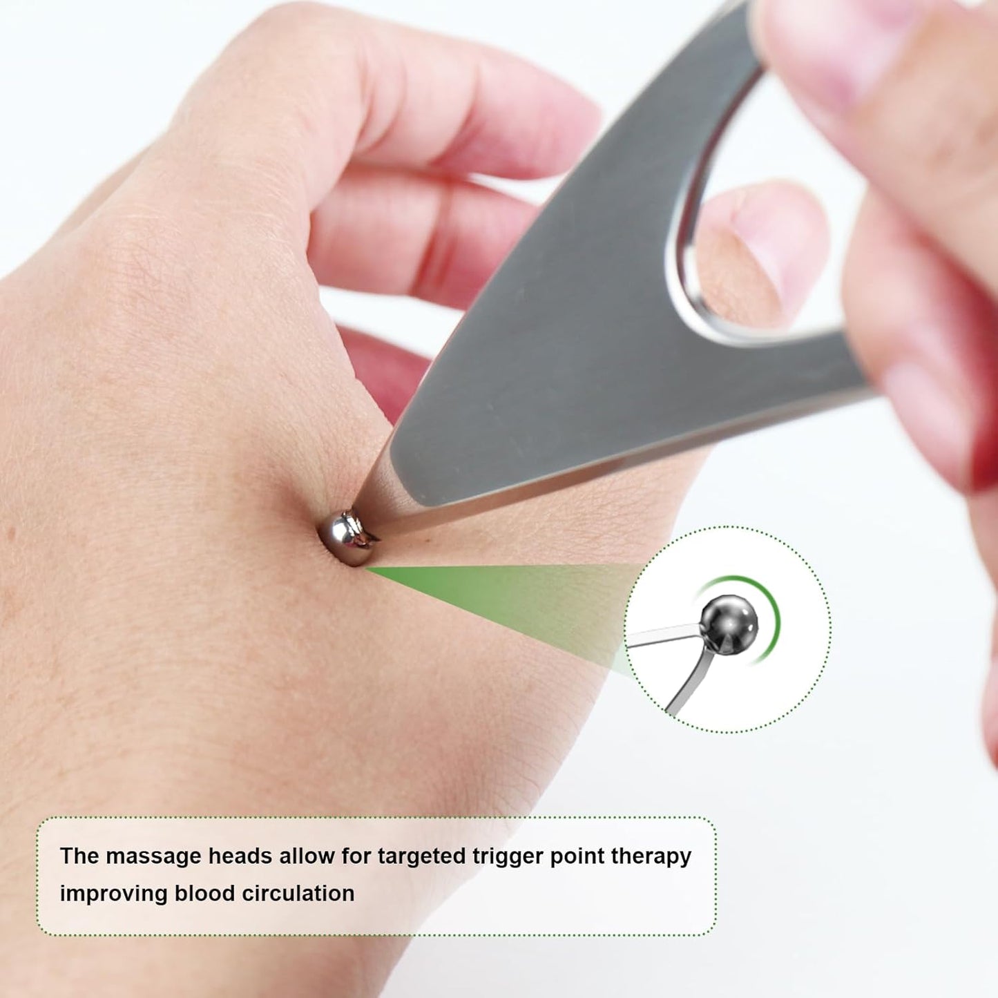 Stainless Steel Guasha Scraping Massage Tool for Soft Tissue Therapy, Ideal for Back, Legs, Arms, Neck, Shoulder Relief (Bird Shape)