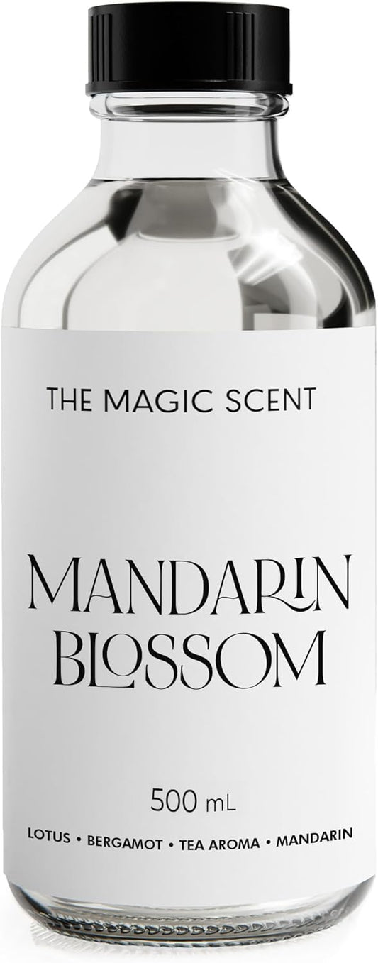 Mandarin Blossom Diffuser Oil - Hotel & Home Luxury Scents Inspired by St. Regis Hotel, Maldives - Diffuser Oil Scents for Home Designed for Use in All Diffusers - 16.9 fl oz, 500 mL