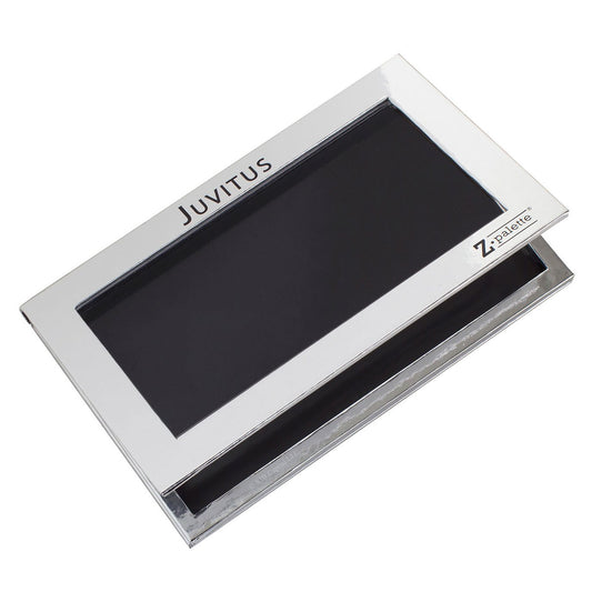 Z Palette Large Metallic Collection (Metallic Silver) with 20 Piece Metal Stickers - Made Exclusively for JUVITUS