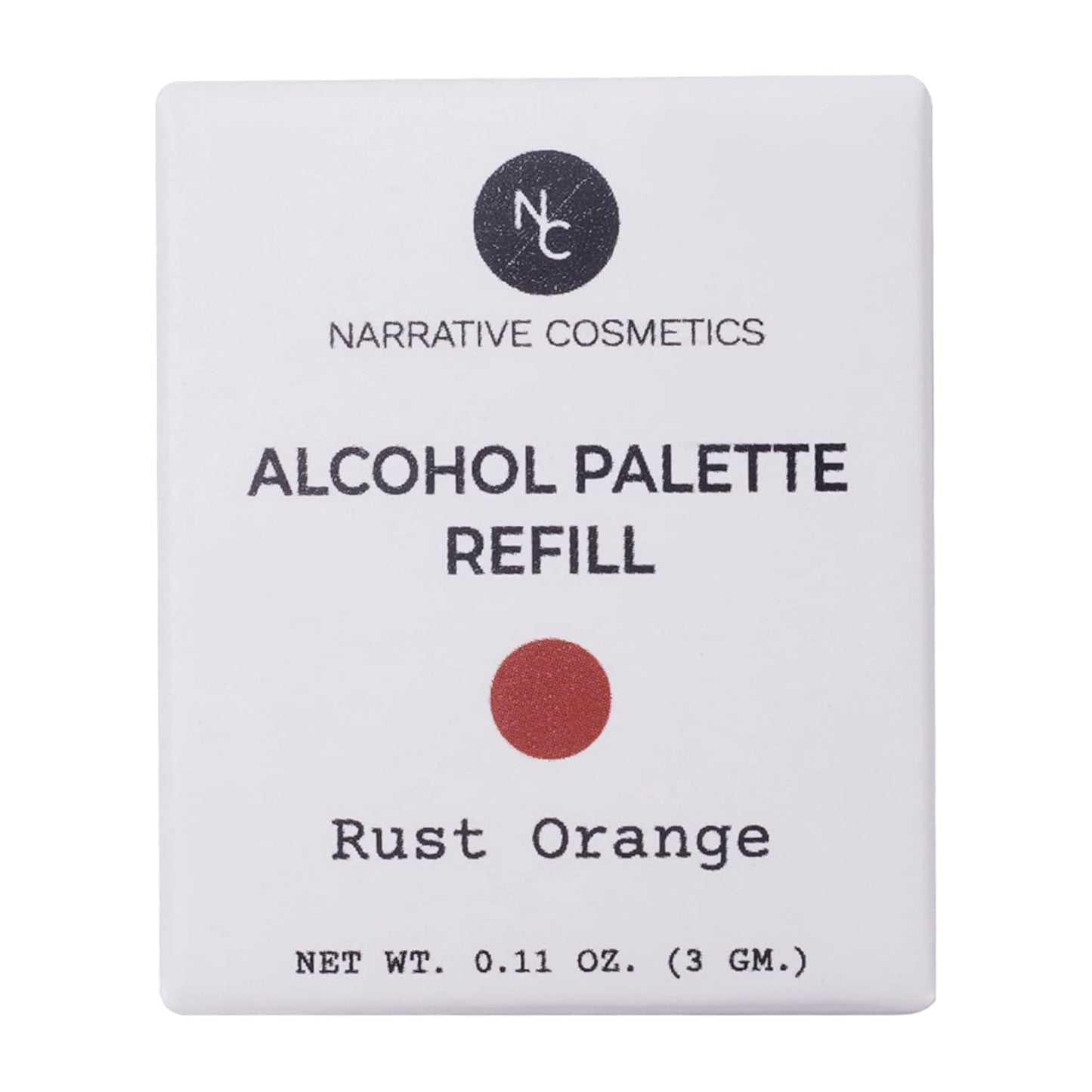 Alcohol Palette Refill Pans - FX Colors - Prime Rust Orange