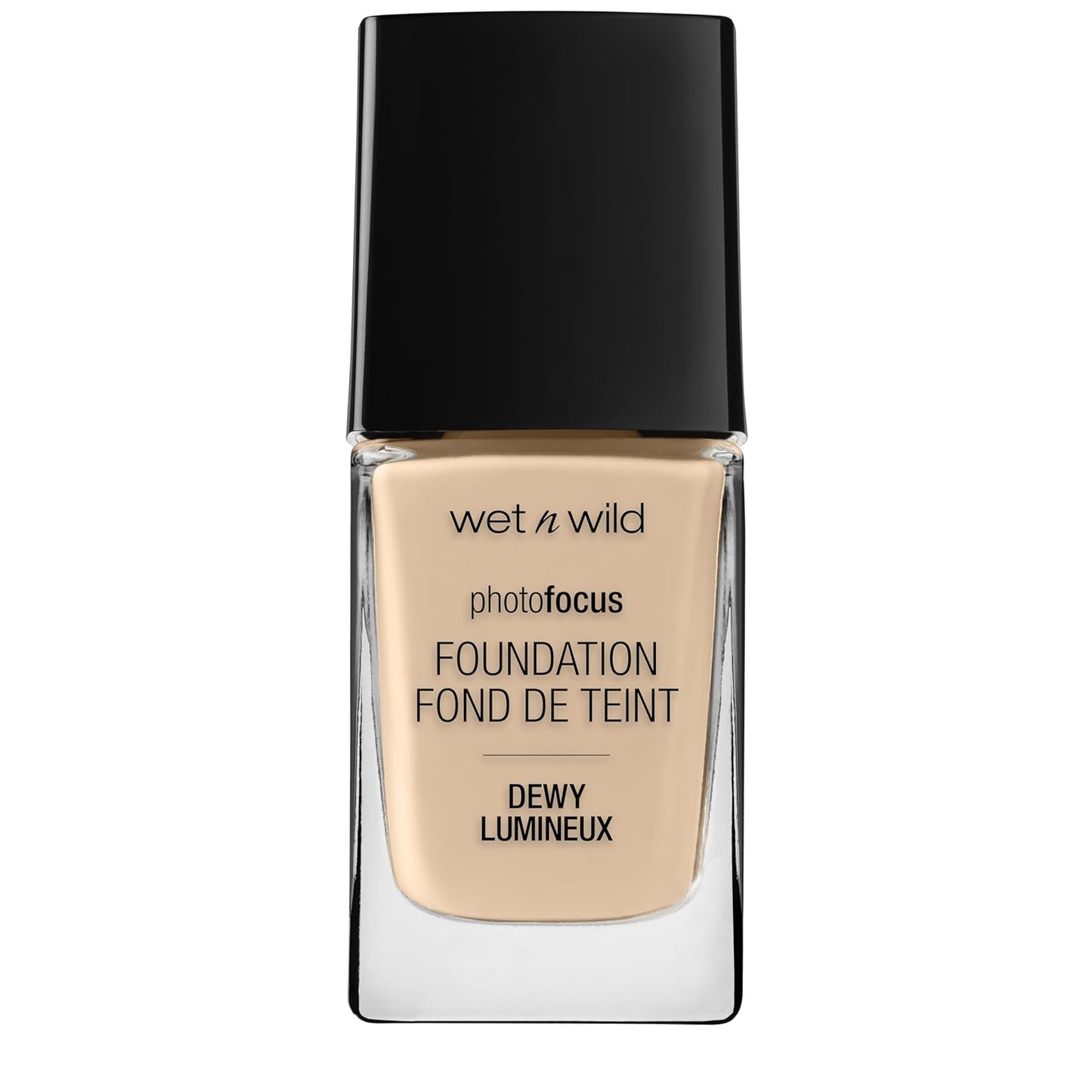 wet n wild Photo Focus Dewy Liquid Foundation Makeup, Porcelain 0.95 Fl oz