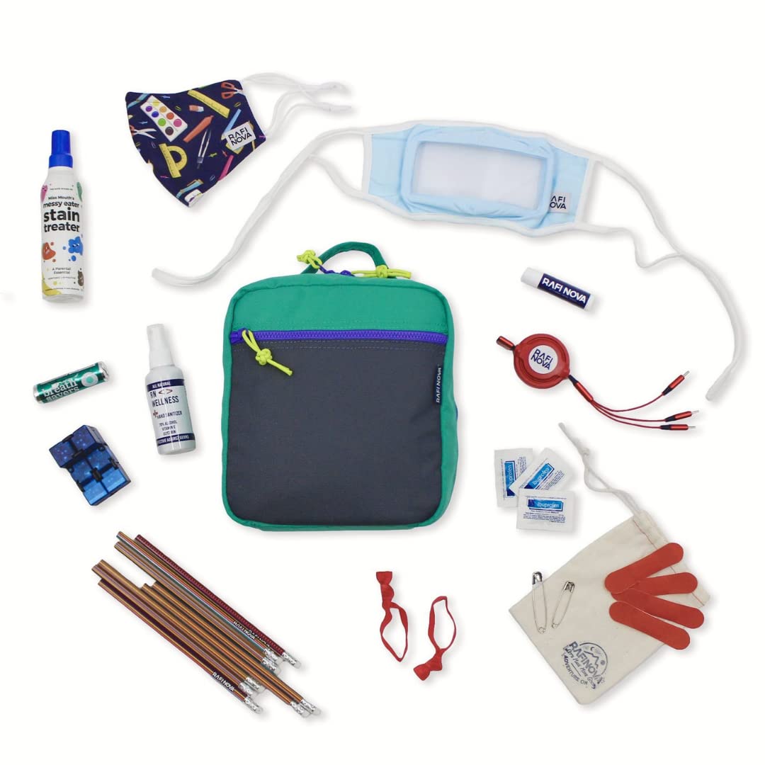 Oh Shit Kit Teachers Edition With All Essentials Face Coverings, Lip Balm, Adaptable Phone Charger and More
