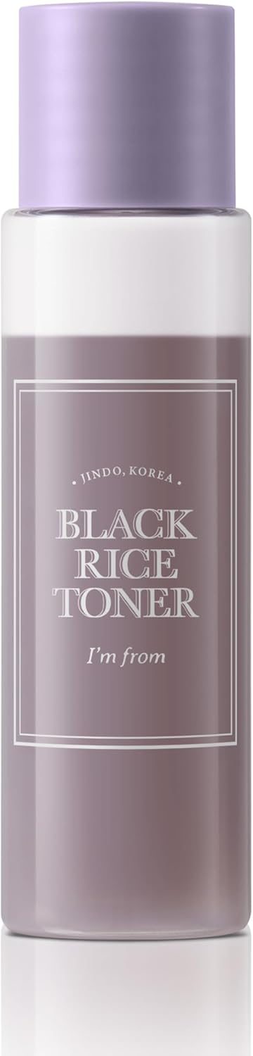 Miniature of Black Rice Toner for Oily Skin, Sebum Control Toner, Lightweight, Niacinamide, Panthenol, Fragrance Free, Korean Skin Care, 30ml, 1.01 fl.oz