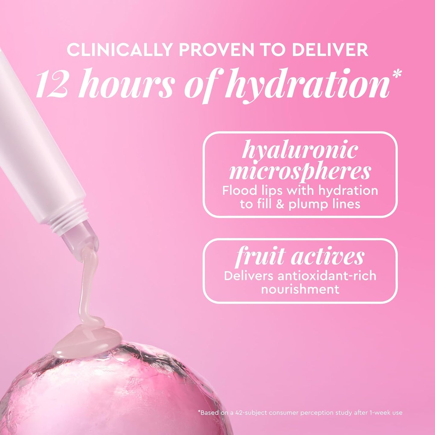 Glow Recipe Glass Balm Lip Treatment - 12Hr Hydrating Lip Balm & Moisturizer with Hyaluronic Acid to Smooth, Plump & Protect from Dryness, High Shine Finish - Clear Tint, Ice Bingsoo (15 ml)