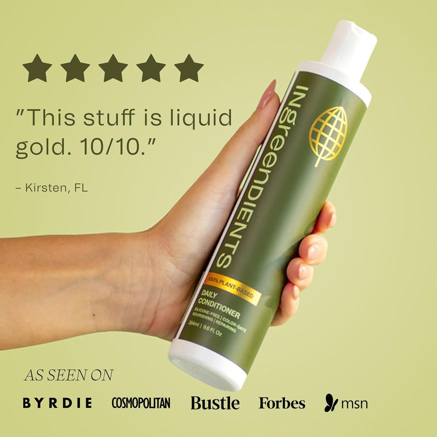 Tea Tree Hair Conditioner - Organic, Sulfate-Free, Color-Safe, Silicone-Free, Cruelty-Free, with Shea Butter and Jojoba Oil