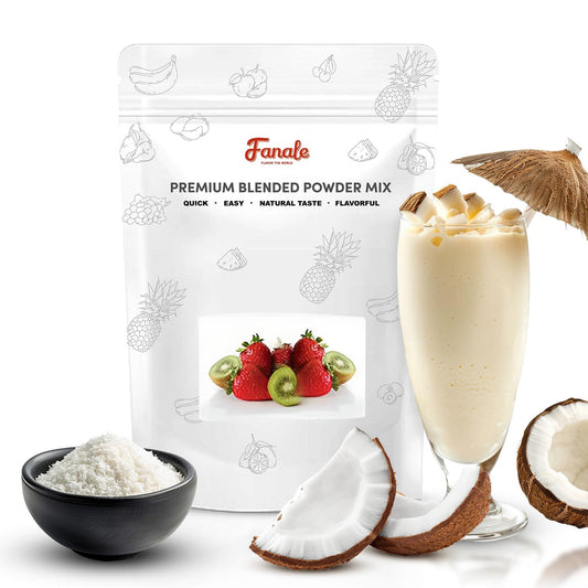 Fanale Premium Coconut Bubble Tea Flavoring Powder | Perfect for Baking, Smoothies, Desserts and Drinks | Instant Flavoring Powder for Boba Milk Tea - 2.2 Pounds (Pack of 1)