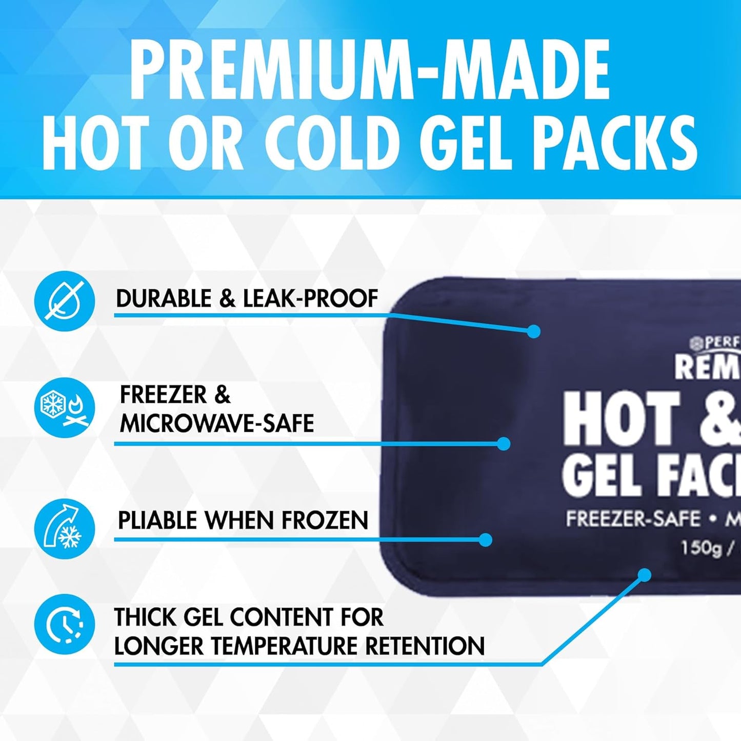 Perfect Remedy Wisdom Teeth Ice Pack Head Wrap - Reusable Cold Compress Aid for TMJ, Jaw Pain, Wisdom Teeth Recovery, Tooth Pain & Face Swelling Conditions - Adjustable Head Wrap for Max Comfort