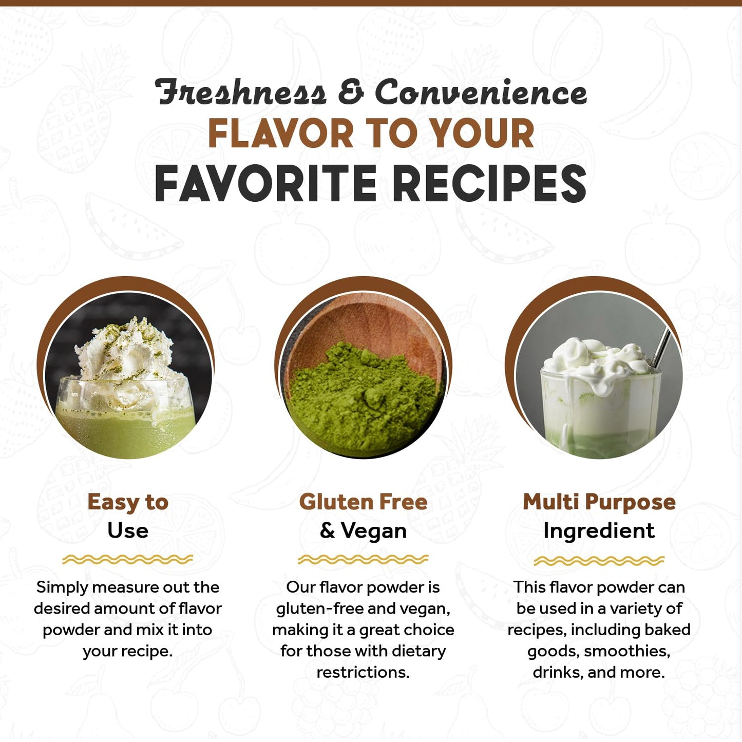 Fanale Premium Matcha Green Bubble Tea Flavoring Powder | Perfect for Baking, Smoothies, Desserts and Drinks | Instant Flavoring Powder for Boba Milk Tea - 2.2 Pounds (Pack of 1)