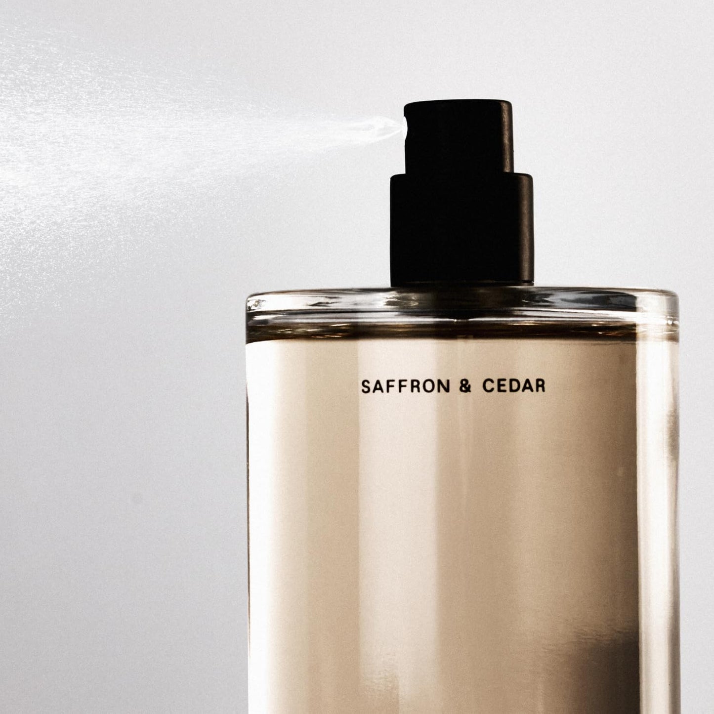 Salt & Stone Body Mist, Saffron & Cedar Scent, Skincare Infused Perfume Hair & Body Spray for Women and Men, Hydrating Fragrance with Glycerin and Red Algae, Vegan, Cruelty Free, 3.4 fl oz