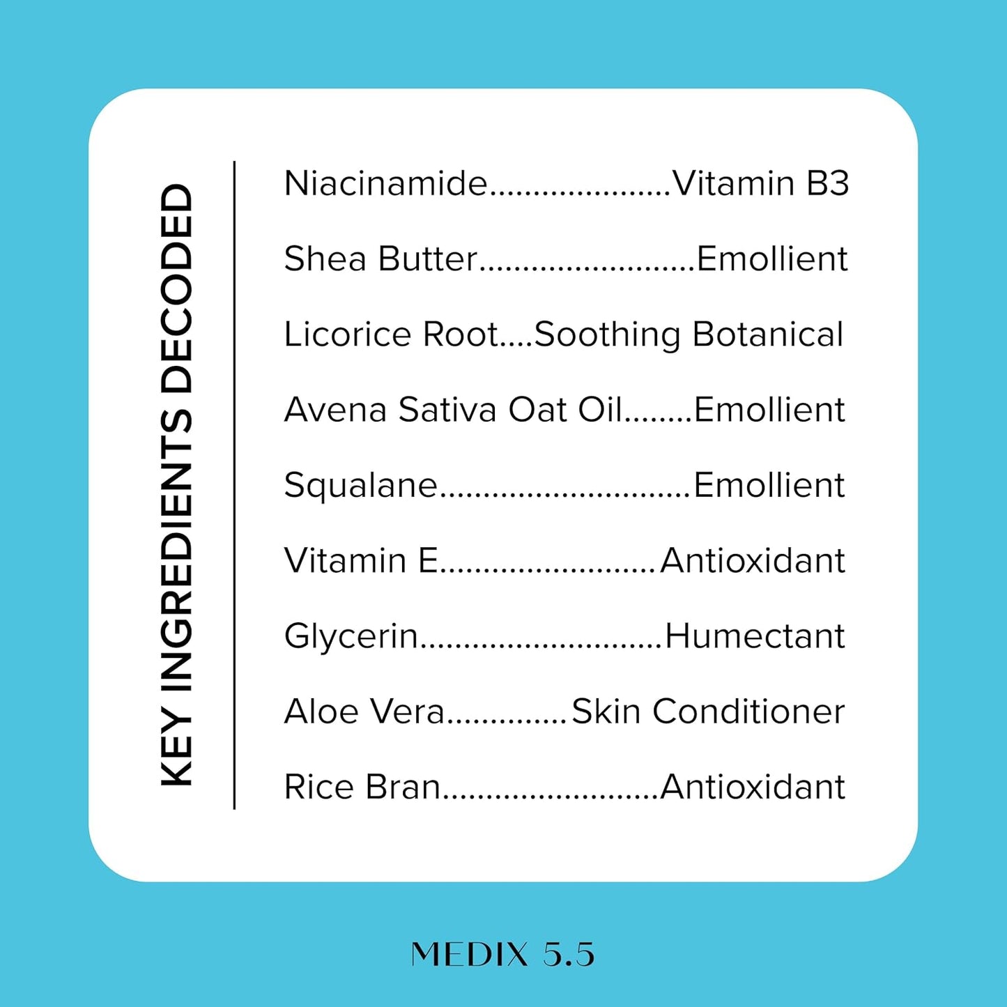 MEDIX Fragrance Free Niacinamide Face Moisturizer + Shea Butter Cream For Face & Body Lotion | Anti Aging Skin Care Firming Cream For Wrinkles, Dark Spots, Large Pores, 15 Fl Oz