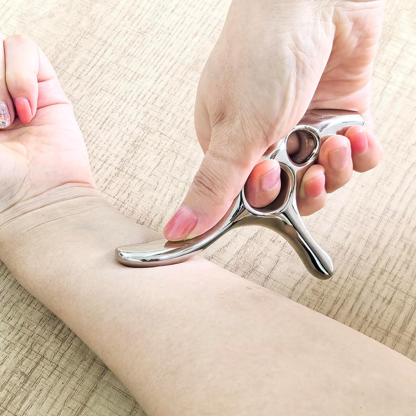 BYYDDIY Gua Sha Trigger Point Massage Tool & Muscle Scraper Tool -Thumb Protector,Deep Tissue Massage,Scraping Massage Tools (Ts)