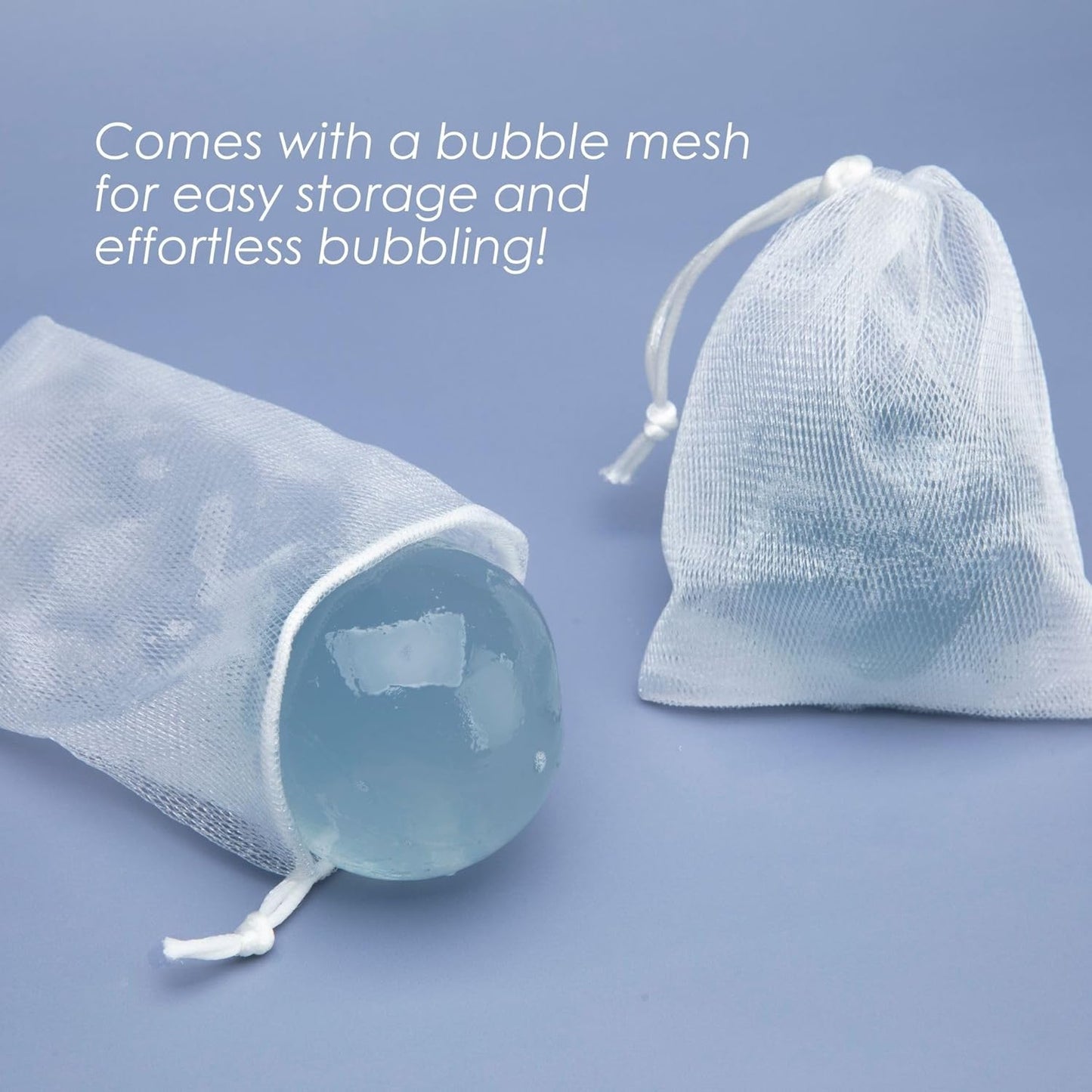 Be Bare Jelly Ball Cleanser, Daily Face Wash Korean Skin Care Cleanser Ball for Dry Skin with Allantoin for Protection, AHA &BHA for Exfoliation and Hydration- Peachy Pink (1.41oz)