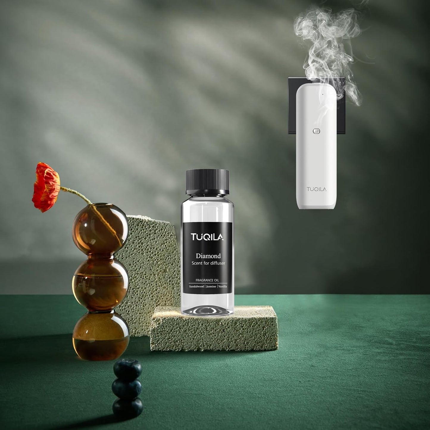 Luxury Waterless Diffuser Oil Diamond - 120ml Pure Essential Oil for Cold Air Diffusers, Premium Hotel-Grade Fragrance Oils, Long-Lasting Home & Office Aromatherapy Scents