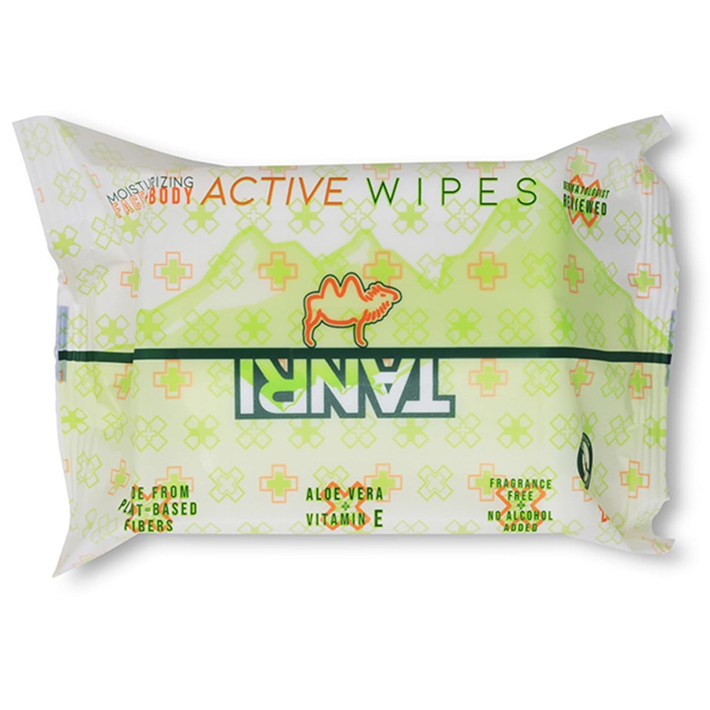 TANRI Primo Explorer Pack; Includes SPF30 Mineral Sunscreen with Zero White Cast, Active Wipes No-Rinse Body Wipes, Moisturizing SPF15 Pear Lip Balm and an Adjustable Fanny Pack (4-Pack Bundle)