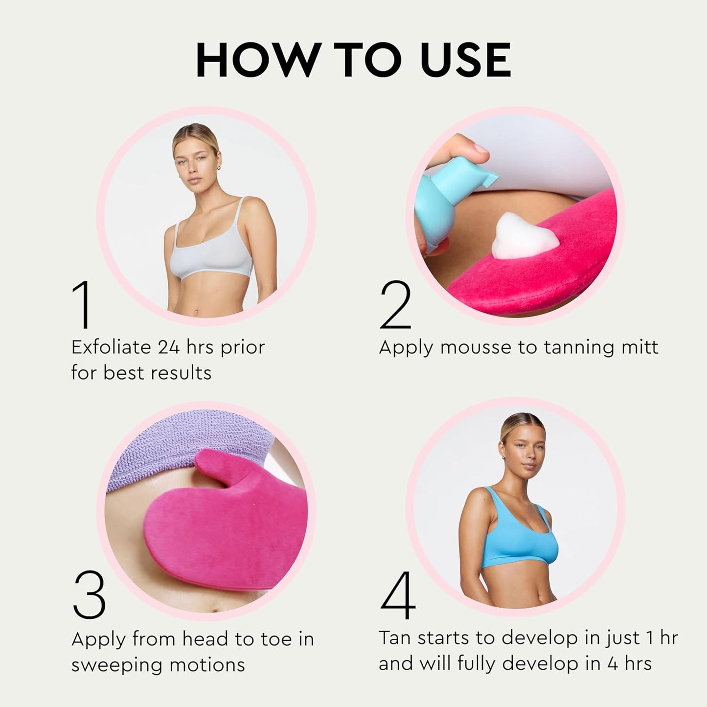 Tanologist Light Self Tan Mousse, Clear Self-Tanning Mousse, Streak-Free, Natural Glow, No Fake Tan Smell Or Orange Tone, Long Lasting, Clean Ingredients, Vegan, 6.76 fl. oz/200 ml Bottle