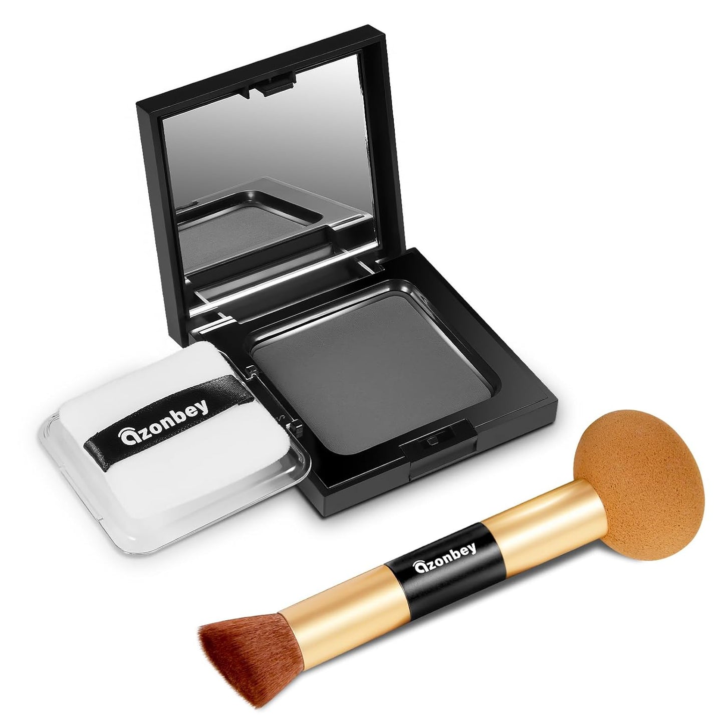 New Root Touch Up Hair Color,Hair Fibers for Thinning Hair,Cruelty Free Hairline Powder - Instantly Cover Touch Up, Hair Color Root Touch Up Powder, Hair Thickener for Women & Men (Gray)