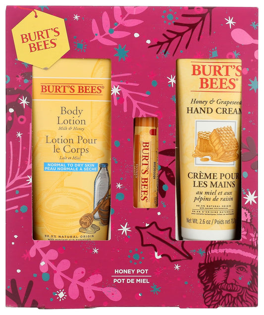 Burts Bees Honey Pot Holiday Gift Kit, 1 EA