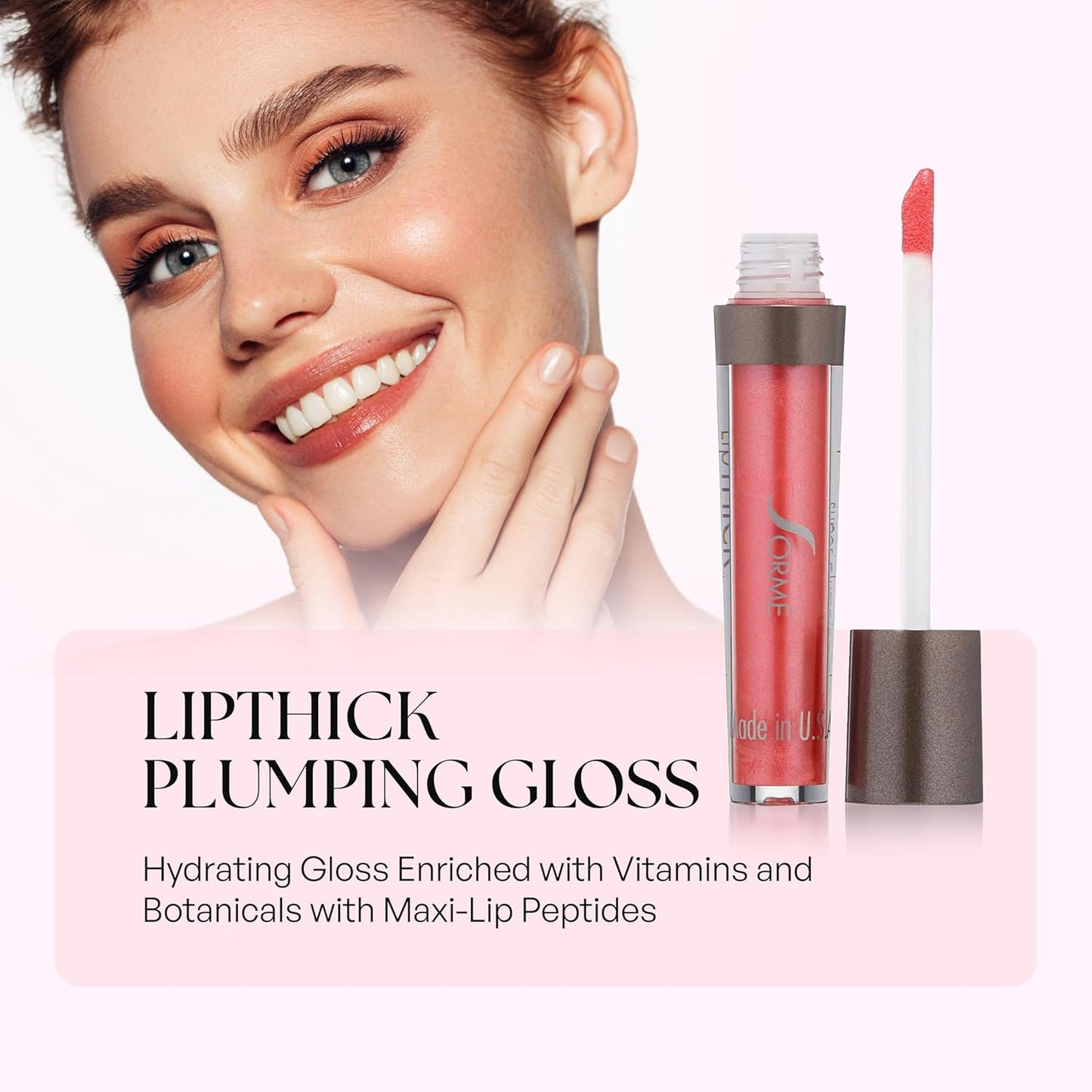 Sorme' Treatment Cosmetics Lip Thick Plumping Gloss, Empress