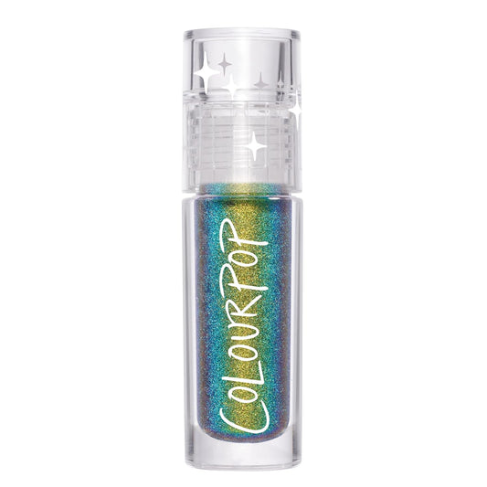 ColourPop Chrome Liquid Eyeshadow - Color-Shifting Chrome Eyeshadow with Long-Lasting & Ultra-Pigmented Formula - Beetle (0.05 oz)