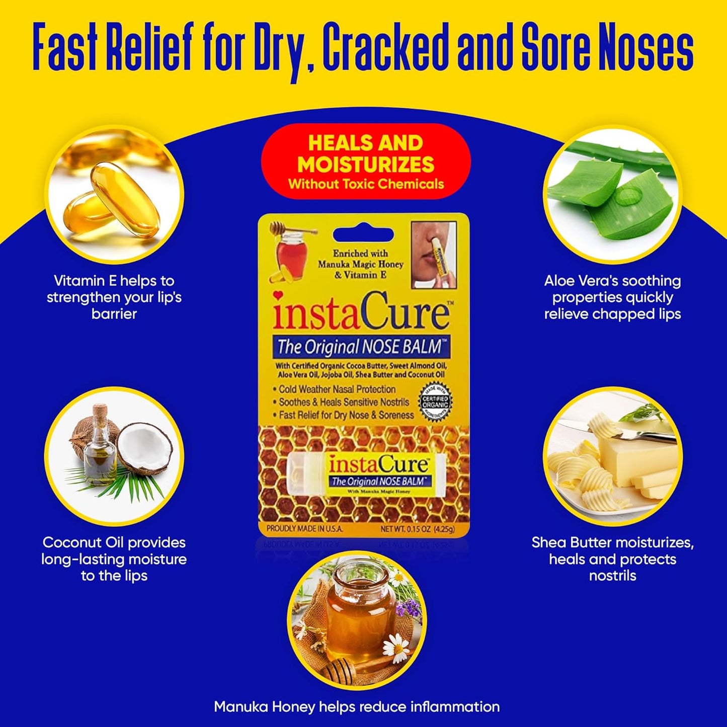 Original Nose Balm, Advanced Snail 96 Mucin Power Essence (3.38 fl oz) Bundle with 4 x Silicone Facial Cleansing Brushes & Matching Gift Box