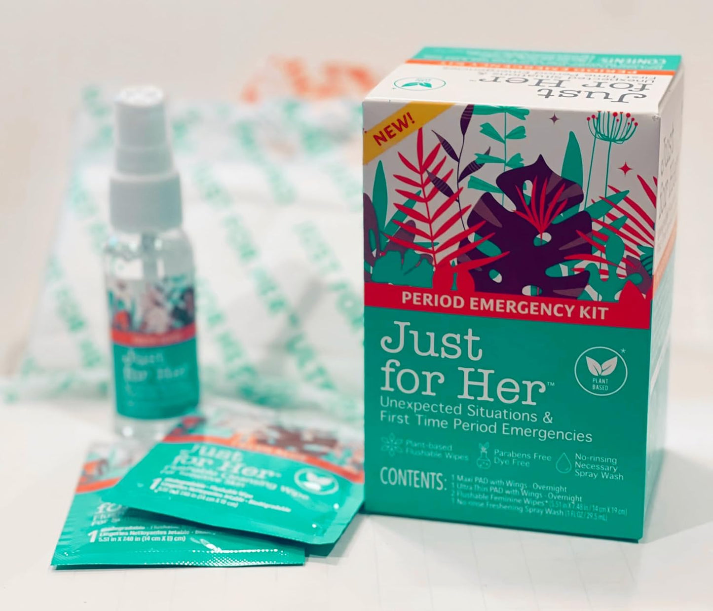 Period Emergency Kit, 1, Blue