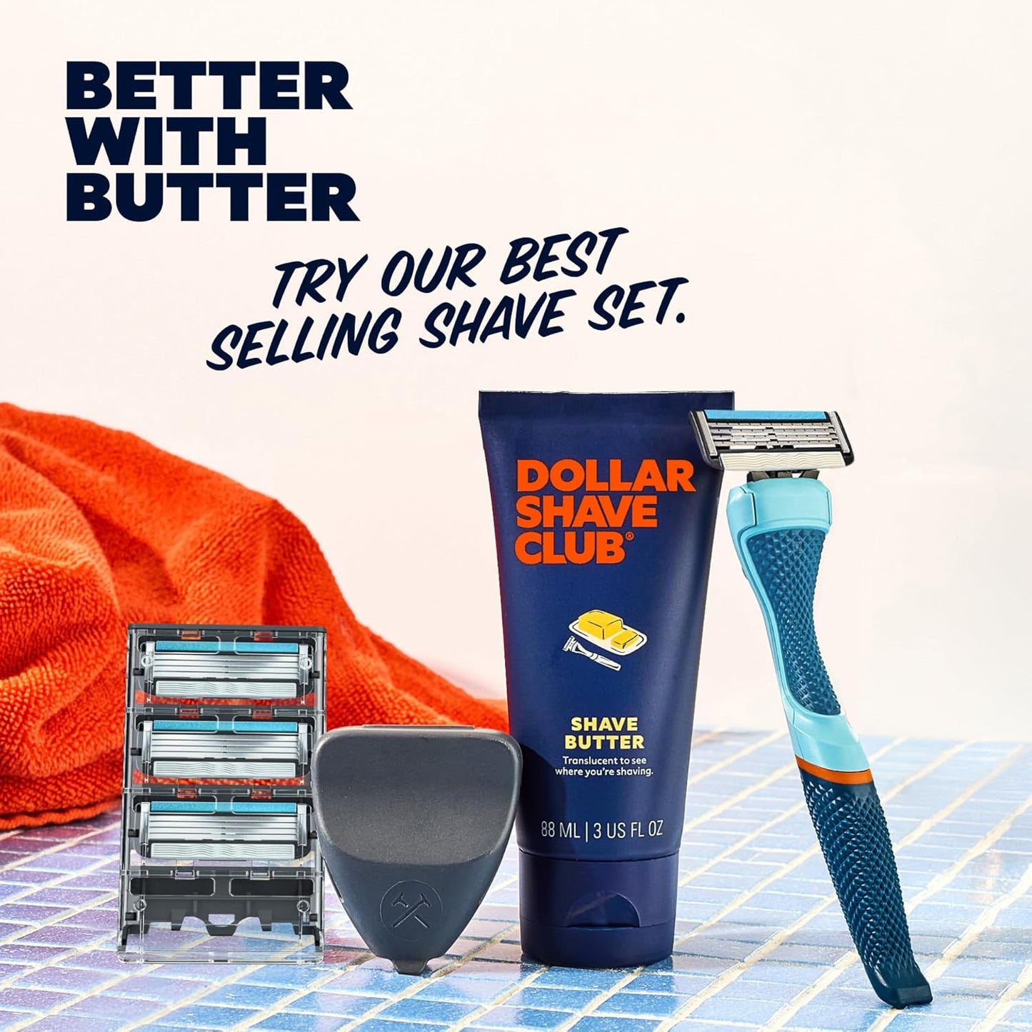 Dollar Shave Club | Post Shave Cream 3.4 ounce (2 Pack) | Hydrating Post Shave Lotion