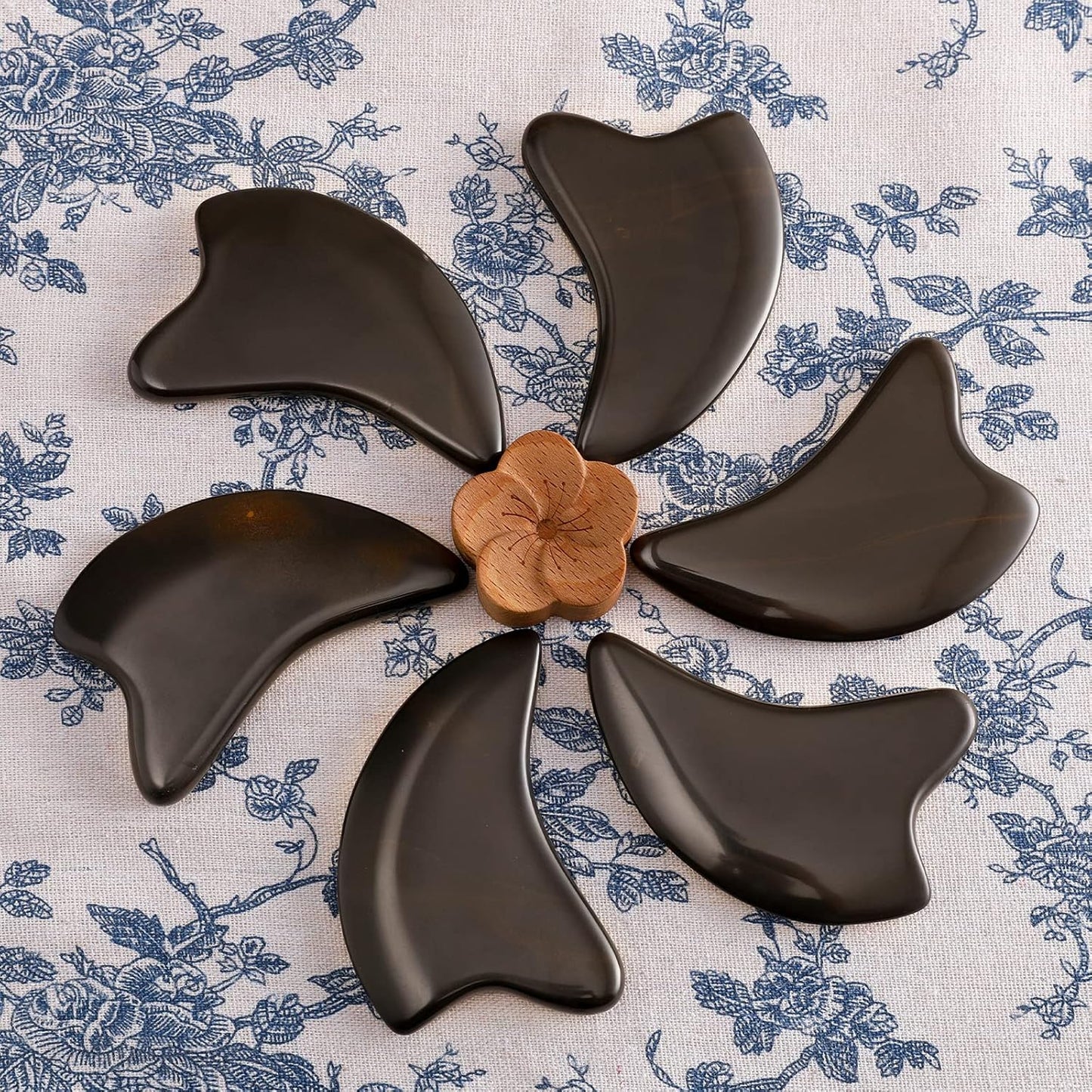 Bian Stone Gua Sha Facial Tools Scraping Massage Face Guasha Board Scraping Plate