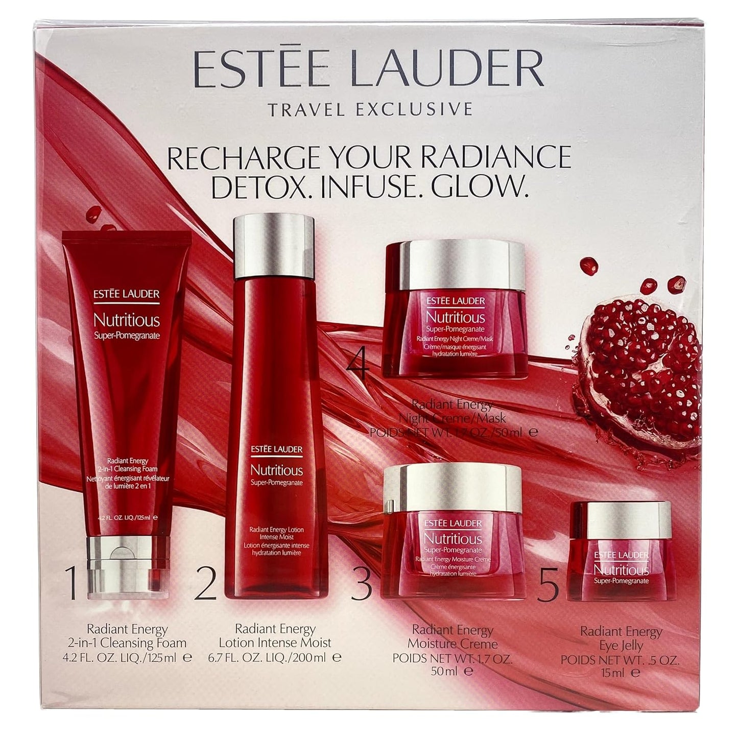 Estee Lauder Detox and Glow 24/7 Radiant Healthy Looking Set