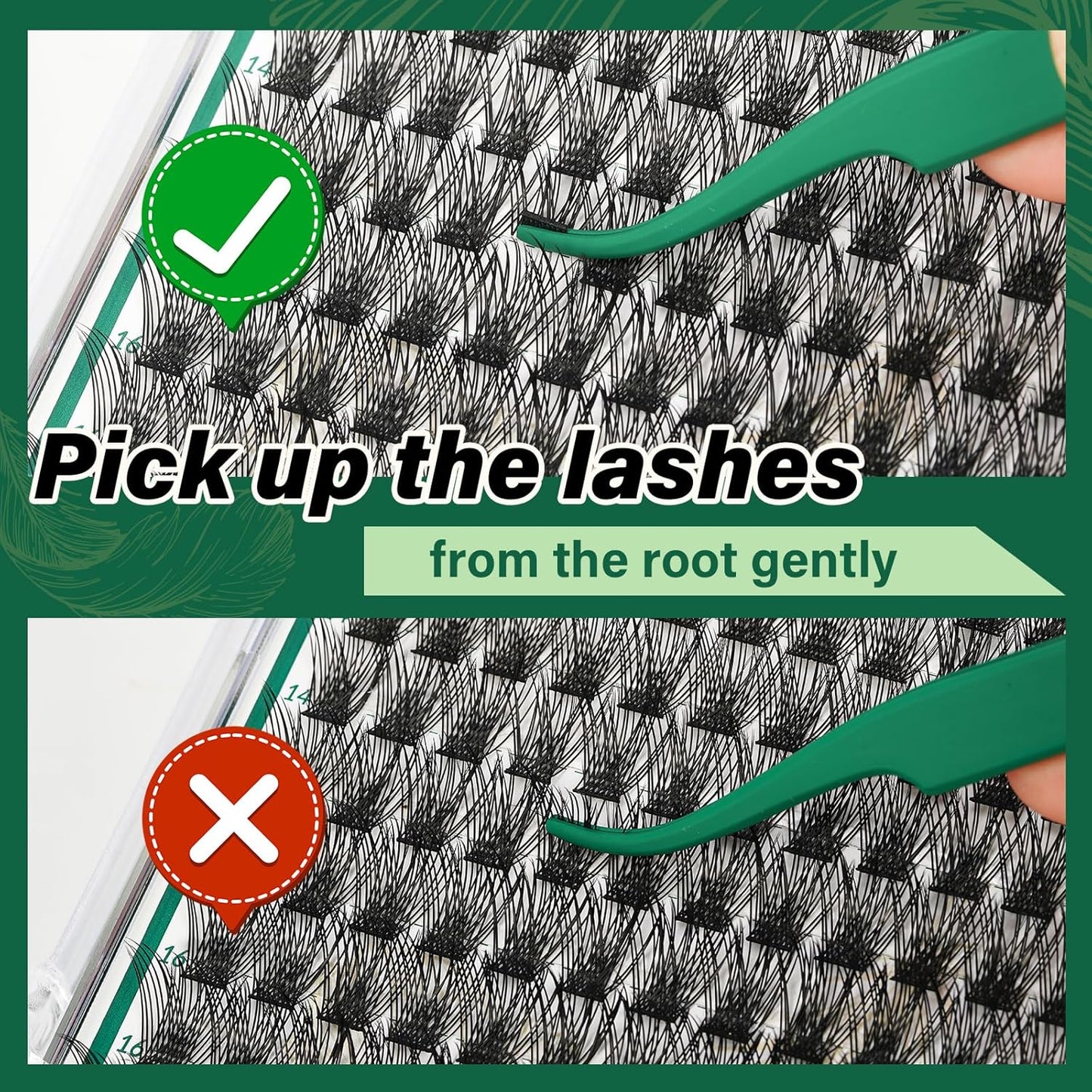 Lash Clusters 144pcs Individual Lashes D Curl 10mm Eyelash Clusters KEYYOU Air Touch Cluster Lashes Super Lightweight Soft Wispy Comfortable Easy DIY at Home(Air02-D-10mm)